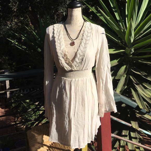 New! Crochet Trimmed Dress - Picture 2 of 6